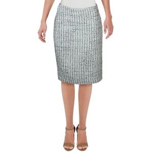 NEW Karl Lagerfeld Paris Tweed Pencil Skirt Size 8